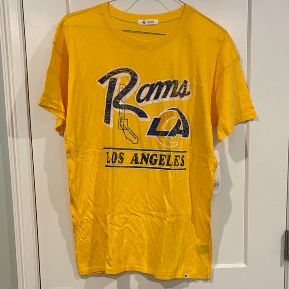‘47 Brand Tops - NEW Los Angeles Rams Womens short sleeve Tshirt Medium